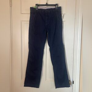 NWT Gap Kids Uniform Straight-fit Chino Trousers Dressy/ Casual Size 14 Black